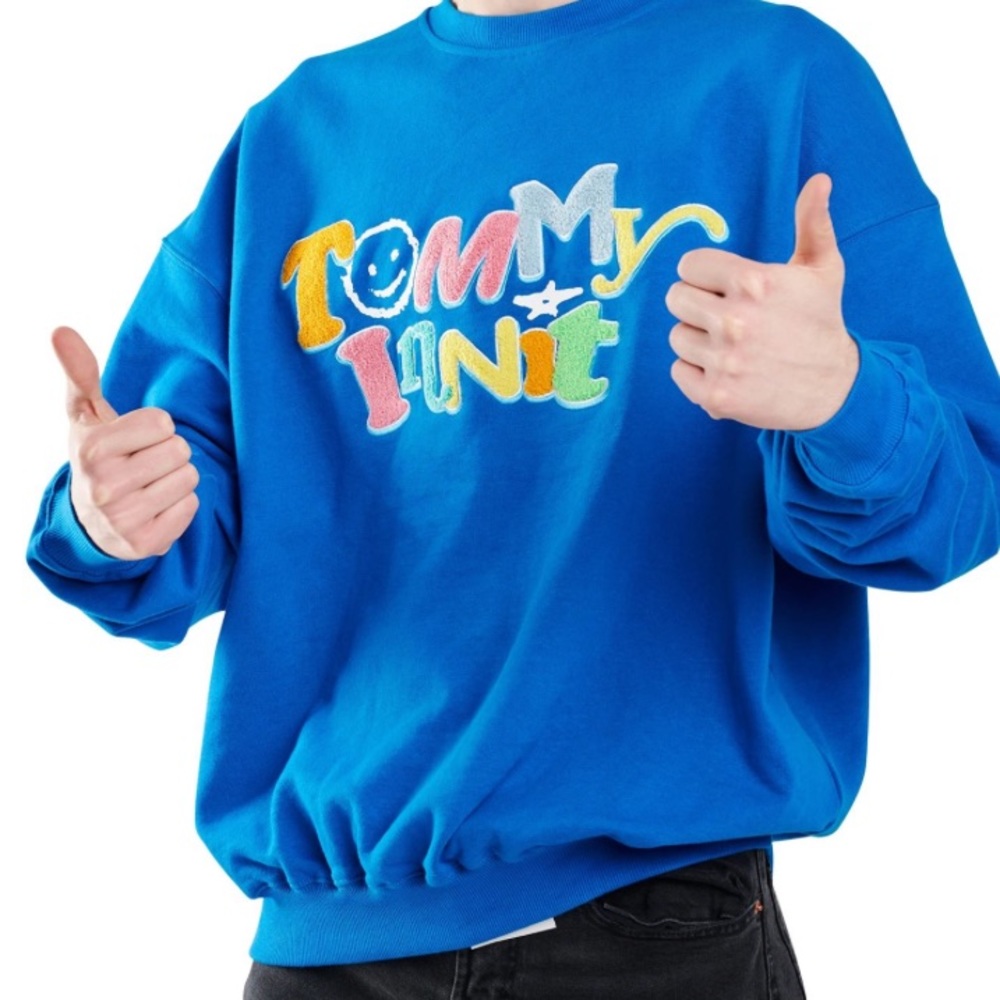 Tommy Innit ‘21 limited edition YouTube merch Crewneck sweatshirt size medium